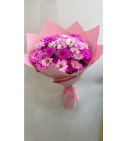PEMBE  PAPATYA BUKETİ