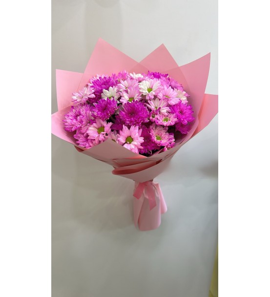 PEMBE  PAPATYA BUKETİ